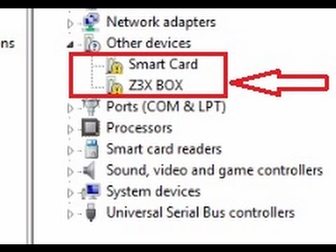 Samsung z3x box smart card driver free download